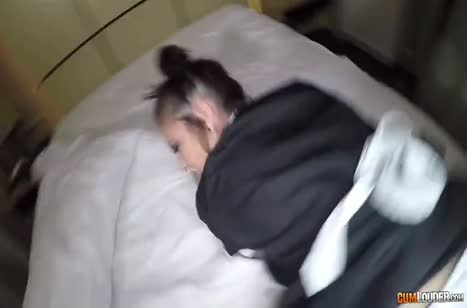 Горничная отеля согласилась на любительский секс #5