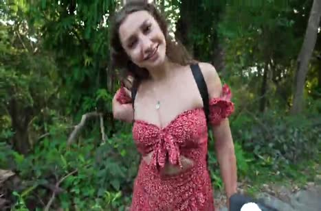 Парочка приехала в тихое место перепихнуться