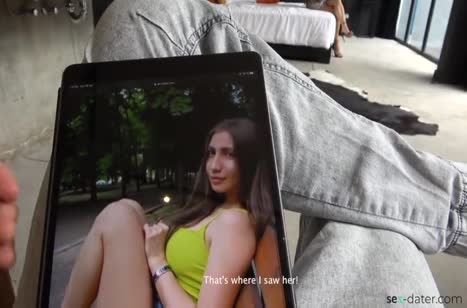 Фитоняшная брюнетка согласилась на секс перед камерой