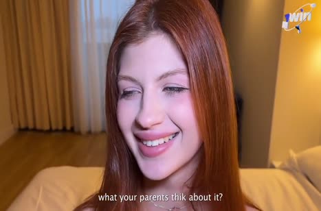 Рыженькая деваха согласилась поснимать секс